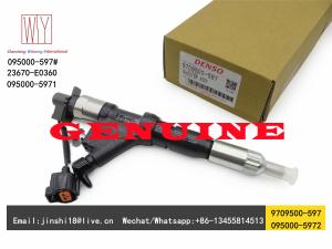 Wholesale Denso Genuine Fuel Injector 095000-597# 095000-5971 095000-5972 9709500-597 for Hino 700 Series 23670-E0360 from china suppliers
