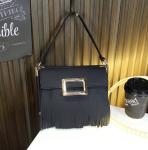 Korean Harajuku retro simplicity Messenger fringed bags small shoulder bag woman