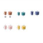 Reusable Food Storage Container Silicone Lunch Box With Large Cover
