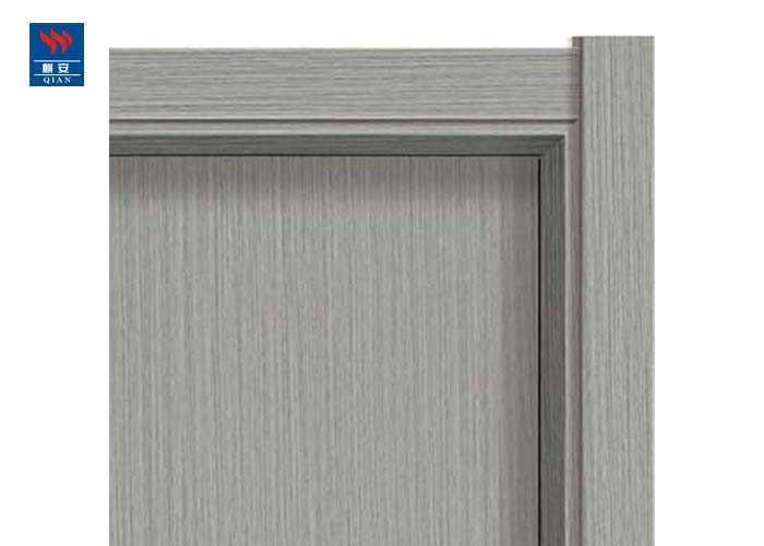 Exterior Bathroom Doors Wood Plastic Composite gray Wpc Eco-Friendly Door