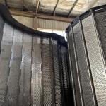 Heat Resistant Food Stainless Steel Perforated Conveyor Belt For Tunnel Oven
