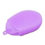 Skin Cleaning Silicone Cleansing Pad , Custom Color Silicone Exfoliating Brush