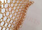 15mm Stainless Steel Ring Mesh Curtain Decoration For Indoor And Outdoor