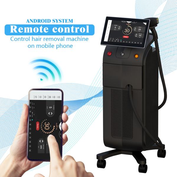 High Power 1600W 2000W 2024 Painless Titanium Ice Laser Diode Hair Removal