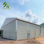 Storage Waterproofing Large Industrial Tent Aluminum Frame SGS Certificate