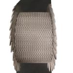 SS Compound Balanced Weave Conveyor Belt For Food Drying With Welding Edge