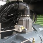 75KW 100hp 8bar Industrial Screw Air Compressor 1100kg