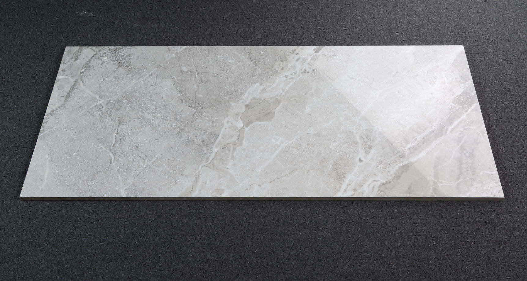 Grey Marble Look Porcelain Tile Chemical Resistant Exterior Interior 600*1200