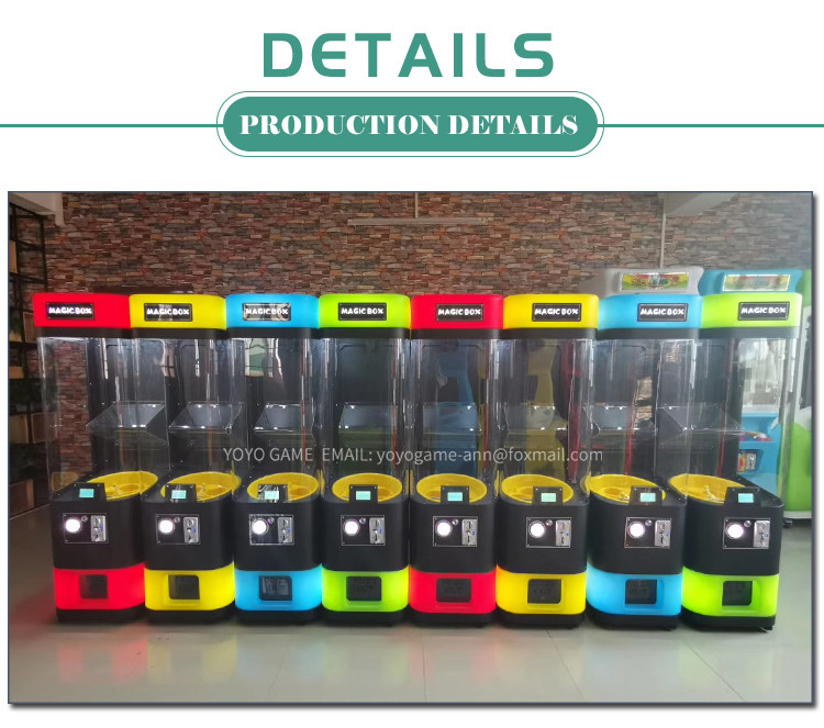 Professional Factory New Arrive Kids Amusement equipment Super Mail automatic gashapon machine vending toy capsule machi