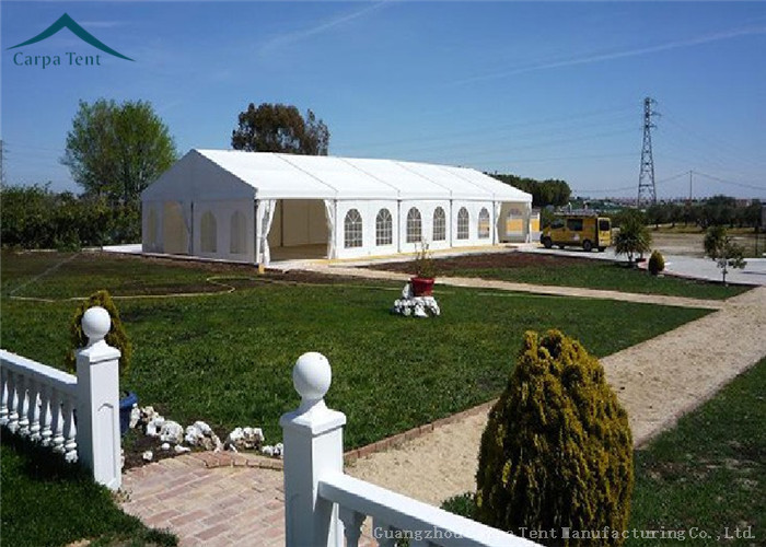 Windproof Outdoor Event Tents With Aluminium Frame And Clear Windows