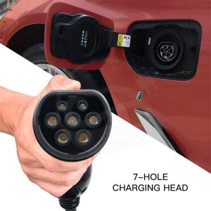 Wholesale IEC 61851 3.6KW Portable EV Charger 16 Amp Level 2 5M Cable from china suppliers