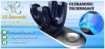 Black Hi-tech Automatic Toothbrush Angela Ultrasonic 360-degree intelligent