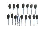 KLOM 10 Piece Wafer Lock Rake Pick Set