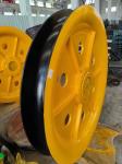 Forged Steel Wire Rope Pulley Wheel For Crane