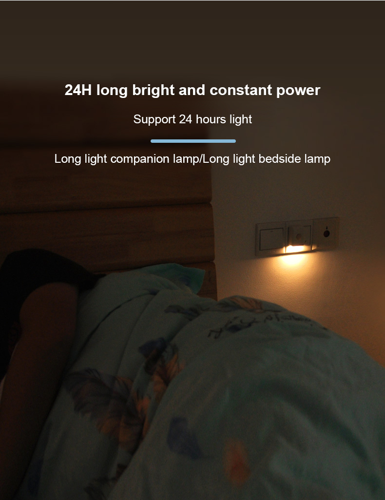 Energy-Saving 5W Human Body Induction LED Night Light for Corridor Staircase and Aisle