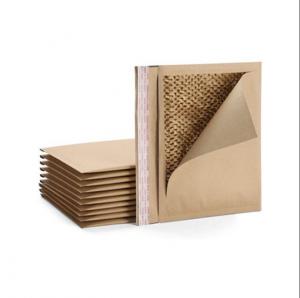 China Cellular Shaped Kraft Corrugated Envelopes Padded Honeycomb Paper For Shipping on sale