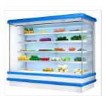 Pure Copper Tube 380V Refrigerated Display Cabinets For Fruit