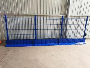 Wholesale Giant Fence Blue Pvc Coated 1150*2600mm Fall Protection Fence from china suppliers