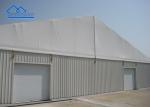 Outdoor Winter PVC Warehouse Storage Tent Heavy Duty For 1000 Seaters White