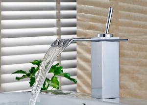 Wholesale Single Handle Wash Basin Bathroom Sink Mixer ROVATE Chrome Finished from china suppliers
