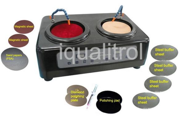 UNIPOL-820 Double Disc Precision Metallographic Polishing Machine with Speed 50