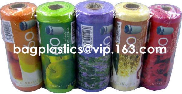 100 Compostable Biodegradable Shopping Bags - T-Shirt Style Carry Bags for Trash