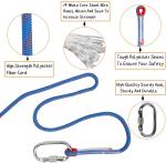 10mm 12mm Static Climbing Rope 49ft 98ft Emergency Escape Rope