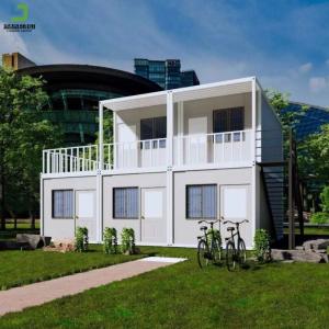 Wholesale CE Approved Flat Pack Prefab Container House Sandwich Panel One Stop from china suppliers
