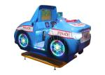 Amusement World Police Car Kids Coin Operated Game Machine / Video Game Driving