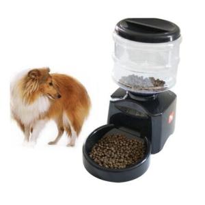 Wholesale automatic large dog feeder Auto Pet Dry Food Dispenser from china suppliers