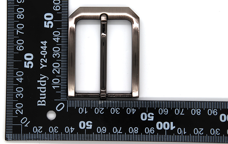 Men Metal 35mm Pin Belt Buckles With Handwork + Machinery Technics