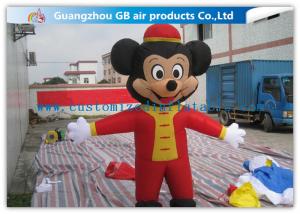 China Colorful Mickey Mouse Inflatable Christmas Decorations Adult Costume For Party on sale