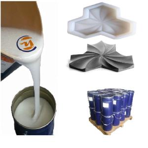 Wholesale RTV-2 Tin Cure Liquid Silicone Rubber For Lead Zinc Alloy Mold Making from china suppliers