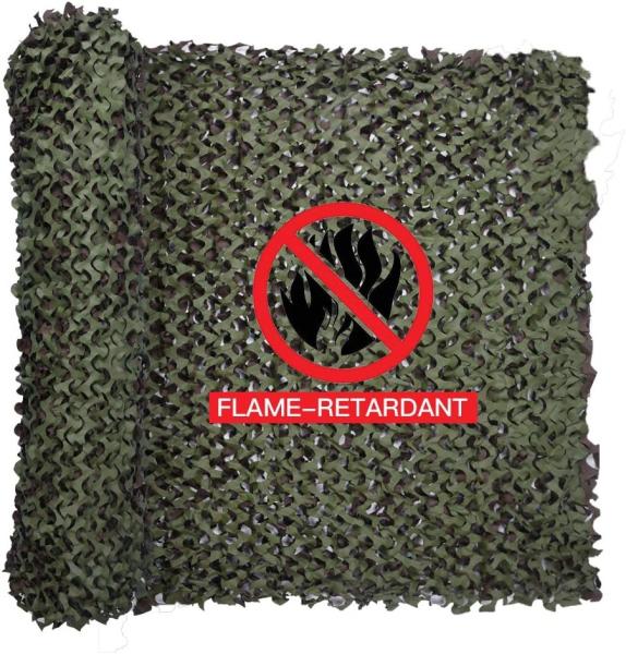 Customized high quality camouflage net waterproof and flame retardant woodland