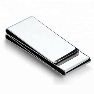 Wholesale Personalized metal unique cheap stainless steel wallet money clip from china suppliers
