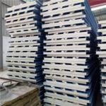 waterproof insulated 50mm pu sandwich container house roof panel for cold