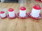 Automatic Poultry Water Feeder Goose Chicken Feeder Pan Breeding Equipment