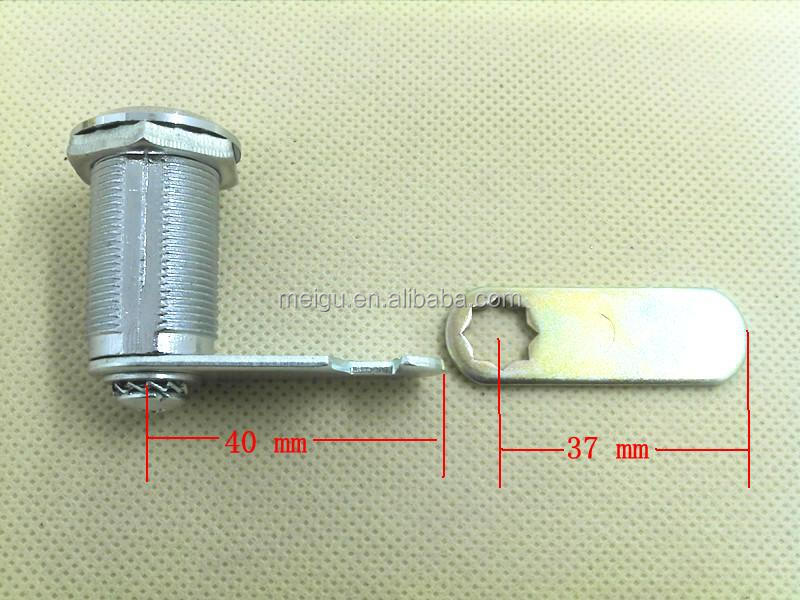 Height 30mm Cabinet Box Lock Mailbox Cam Customized Key Alike