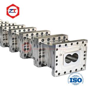 Wholesale 75mm Compounding Twin Screw Extruder Machine Plastic Sheet Extrusion Nickel-based alloy Screw Barrels from china suppliers
