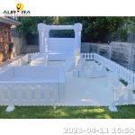 White Package Set Soft Play Equipment Kids Play Room With Inflatable Bounce