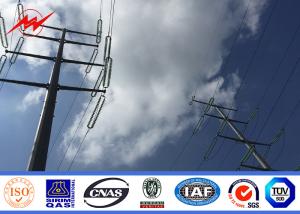 Wholesale Galvanized ASTM A123 Outdoor Electrical Power Pole Steel Transmission Line Poles from china suppliers