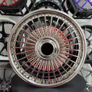 China forged alloy wheels 2 pieces Chrome wheel rims forged concave wheels on sale