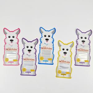 Wholesale Childproof Ziplock Mylar Stand Up Bags 3.5g Special Die Cut 50 - 200microns Thickness from china suppliers