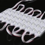 DC 12V 3 Lights Sign Lens SMD 2835 lighting backlight LED Module Light