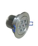 Low Power 85 - 265V 50HZ Die - Casting Alu & Glass LED Ceiling Lamp 7W CE, RoHS