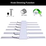 Seed Starting Applied Commercial LED Grow Lights Manual Dimmable 10kg
