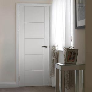 Wholesale Customized Color Waterproof Polymer Interior Wood Door with Contemporary Design Style from china suppliers