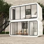 shockproof Apple Cabin House 20FT Modular Smart Mini House weather resistance