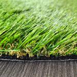 High Performance Non Infill Artificial Grass 25mm For Parks Leisure Gardens And