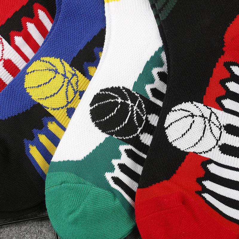 High Quality Combed Cotton Socks Football Long Socks Anti Slip Soccer